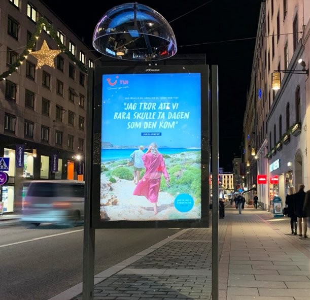 A norwegian travel poster