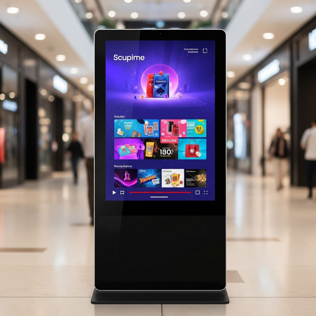 Digital signage audio