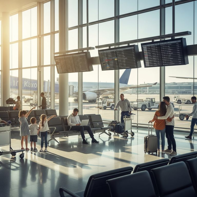 Directional sound in airports