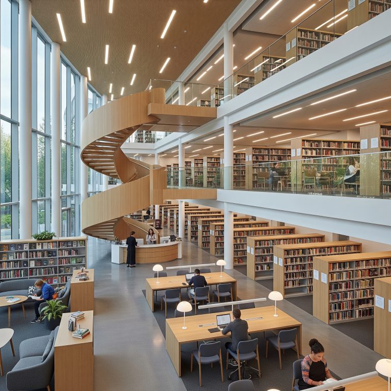 Directional sound in libraries