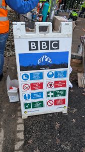 BBC DIY SOS board